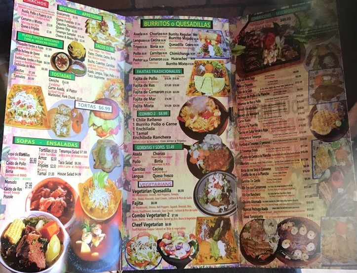 res menu